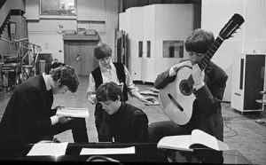 En estudio 2 de Abbey Road... ¿durante los ensa