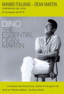 “Mambo Italiano”, de Dean Martin – Sorpresas del iPod