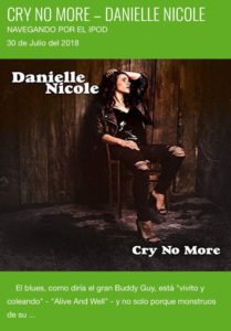 “Cry No More”, de Danielle Nicole – Navegando por el iPod