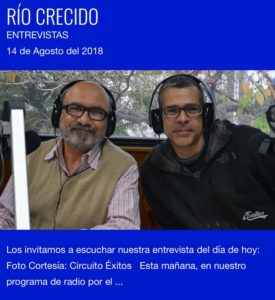 Río crecido – Entrevistas 
