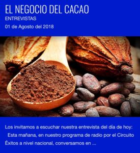 El negocio del cacao – Entrevistas