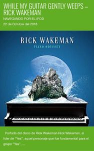 "While My Guitar Gently Weeps", de Rick Wakeman - Navegando por el iPod