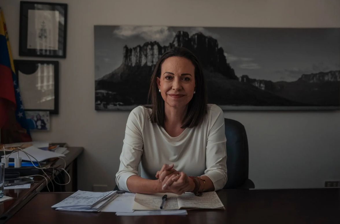 El Premio Nobel de la Paz dio un impulso a la lucha de Machado. También la pone bajo la lupa - Anatoly Kurmanaev