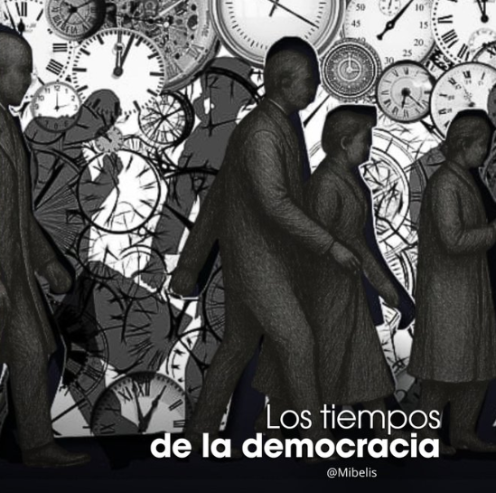 Los tiempos de la democracia - Mibelis Acevedo Donís