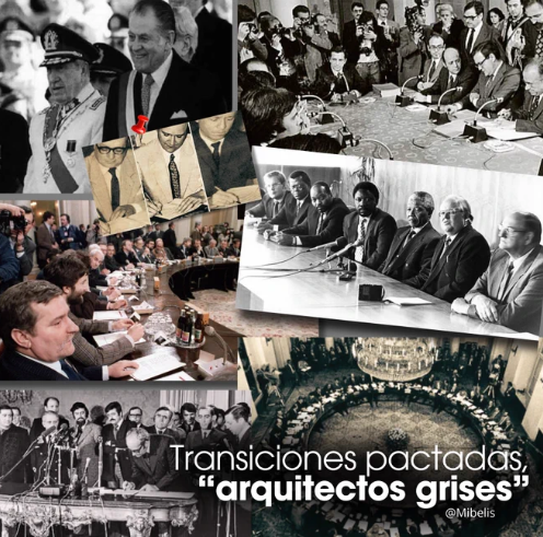 Transiciones pactadas, "arquitectos grises" - Mibelis Acevedo Donís