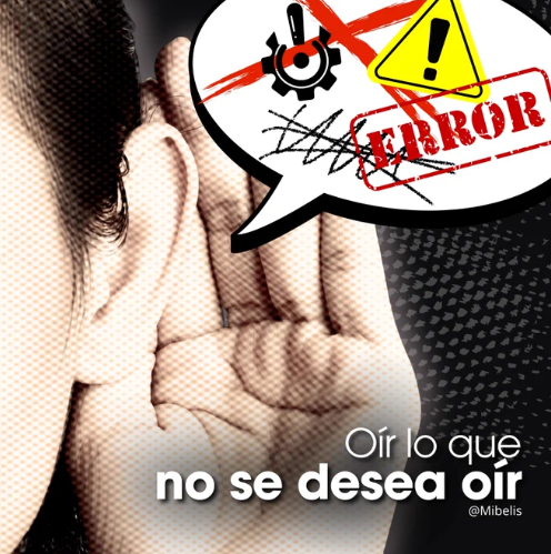 Oír lo que no se desea oír - Mibelis Acevedo Donís