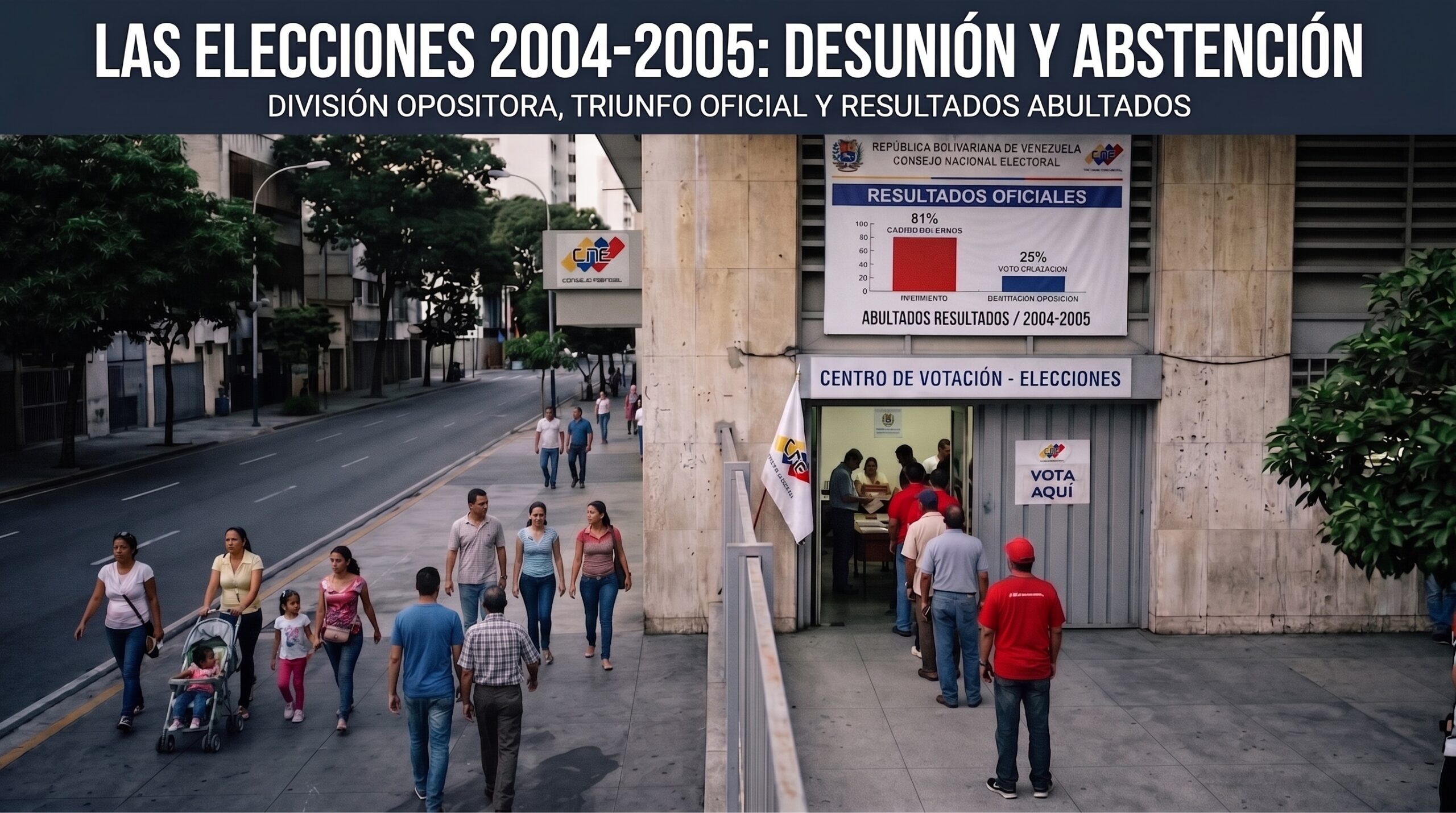 ¿Mayoría y Unidad? (3). Disolución opositora y elecciones en 2004 y 2005 - Ismael Pérez Vigil