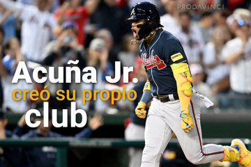 Acuña Jr. creó su propio club - Mari Montes